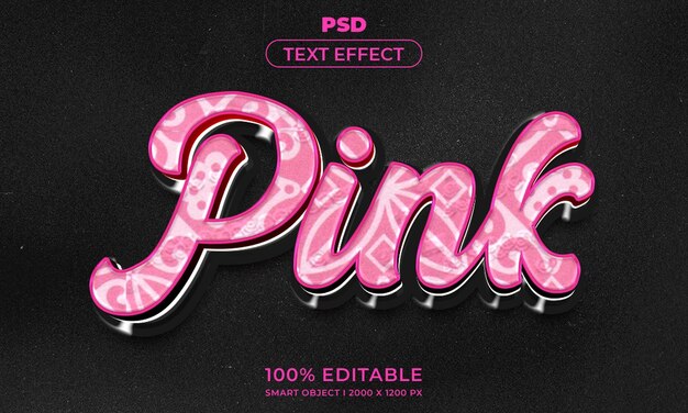 Modelo de estilo de efeito de logotipo e texto editável 3D com fundo abstrato escuro