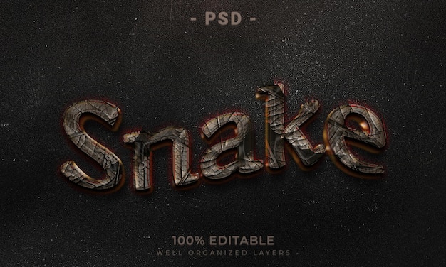 Modelo de estilo de efeito de logotipo e texto editável 3D com fundo abstrato escuro