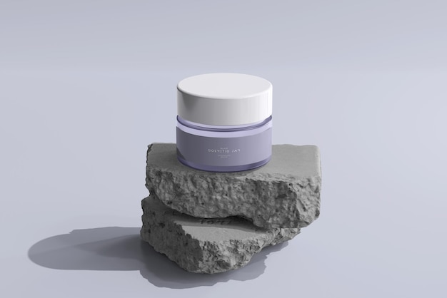 Modelo de frasco de cosméticos