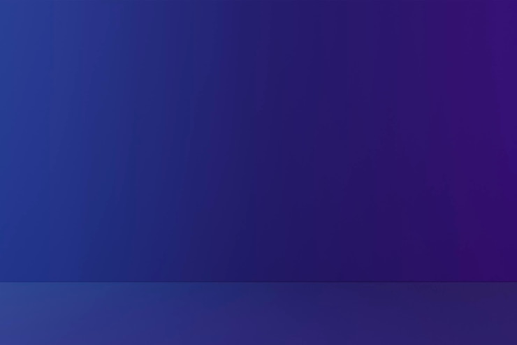 PSD modelo de fundo de parede azul do produto psd