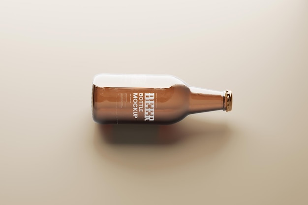 Modelo de garrafa de cerveja