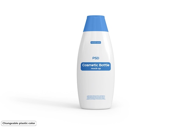 Modelo de garrafa de cosméticos