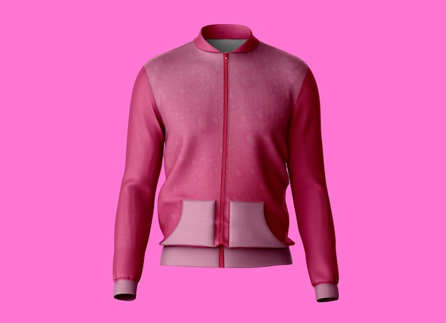 PSD modelo de jaqueta bomber feminina