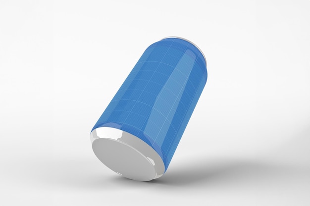 Modelo de lata de refrigerante