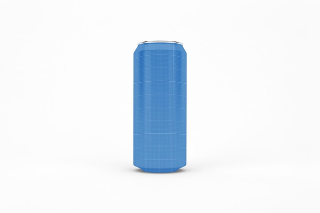 Modelo de lata de refrigerante
