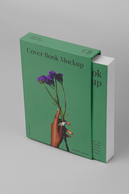 Modelo de livro isolado