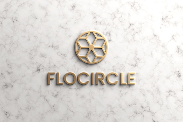 Modelo de logotipo de luxo