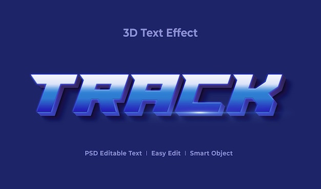 modelo de maquete de efeito de texto 3D