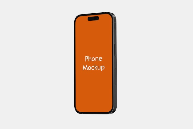 Modelo de maquete de iPhone em PSD