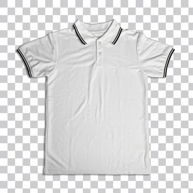 PSD modelo de maquiagem de camisa de polo