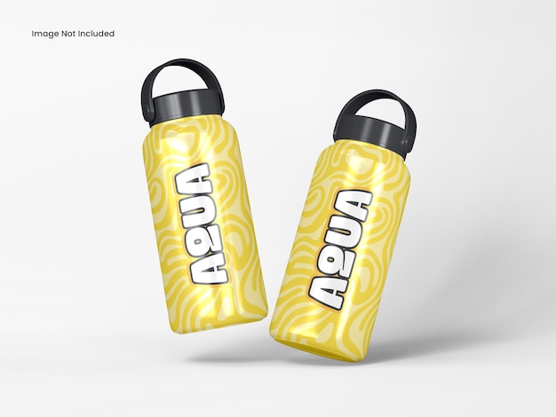 Modelo de marca de garrafa Tumbler