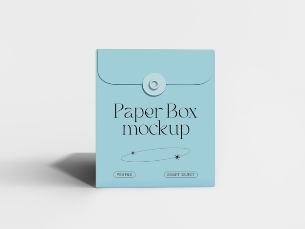 Modelo de marcação de caixas de papel Kraft