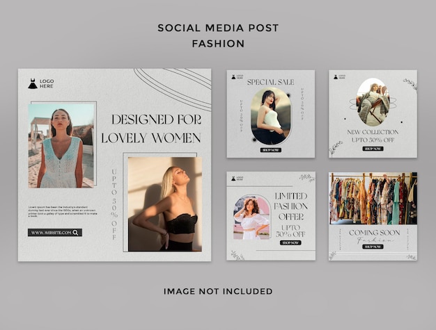 Modelo de mídia social de postagem do Instagram de cuidados com a pele PSD