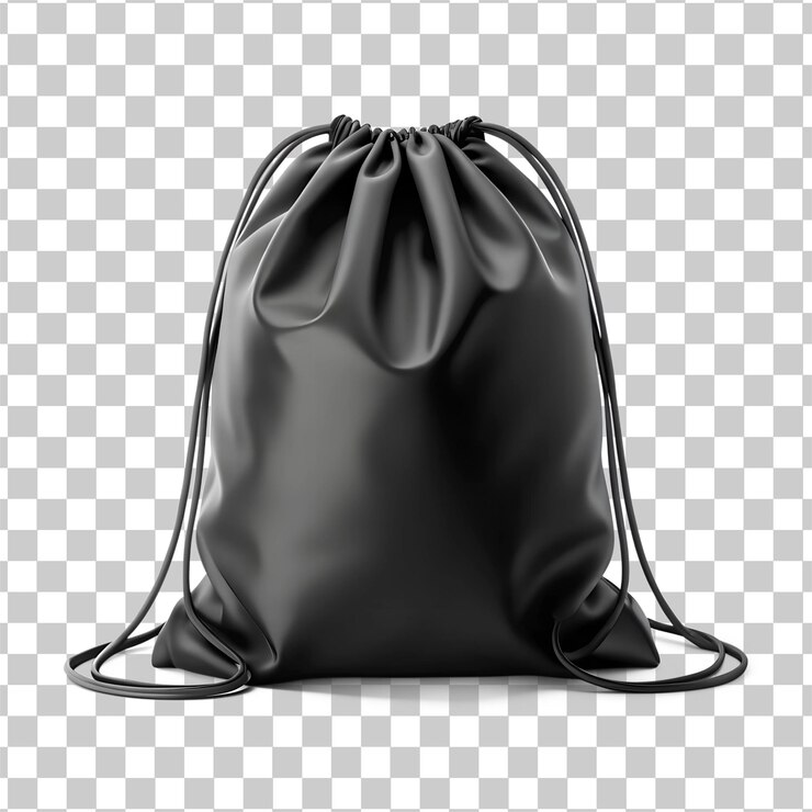 PSD modelo de mochila de ginástica isolado em fundo transparente
