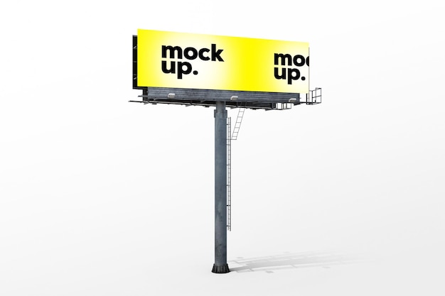 Modelo de mockup de outdoor de publicidade psd