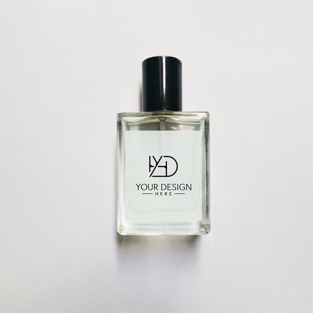 modelo de modelo de Perfume Bottle para projetos de marca