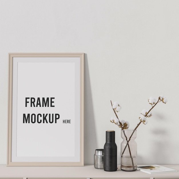 Modelo de moldura para fotos