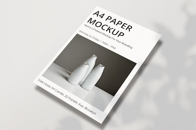 Modelo de papel PSD A4