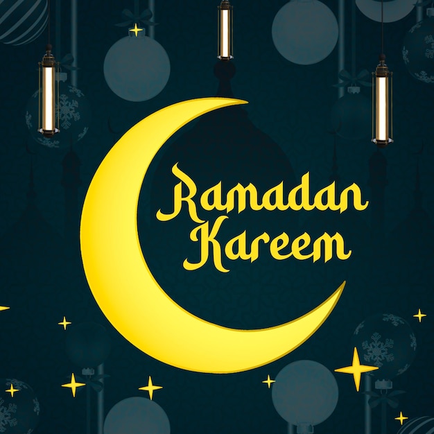 Modelo de postagem de mídia social do festival islâmico PSD Eid mubarak grátis