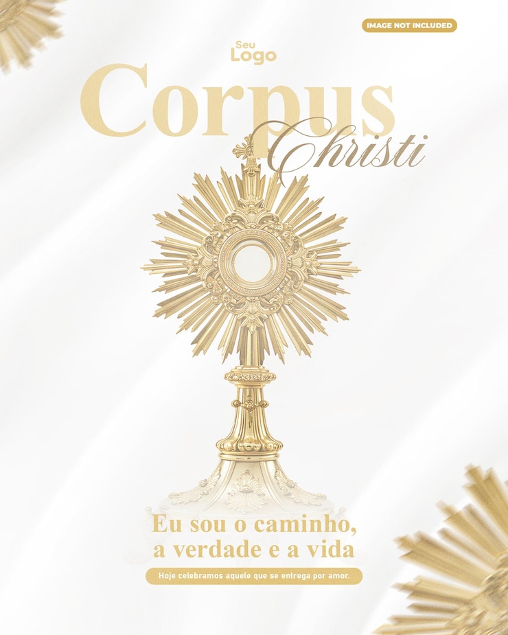 PSD modelo de postagem psd corpus christi mídia social