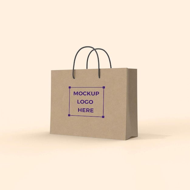 Modelo de presente de papel para sacos de Tote