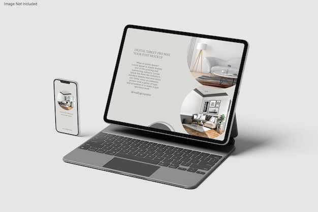 Modelo de produto Tablet Pro