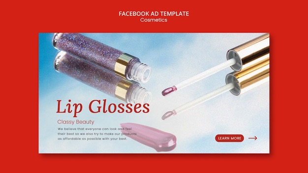 Modelo de promoção de mídia social de cosméticos de beleza coreana