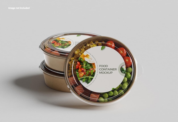 Modelo de recipiente de alimentos