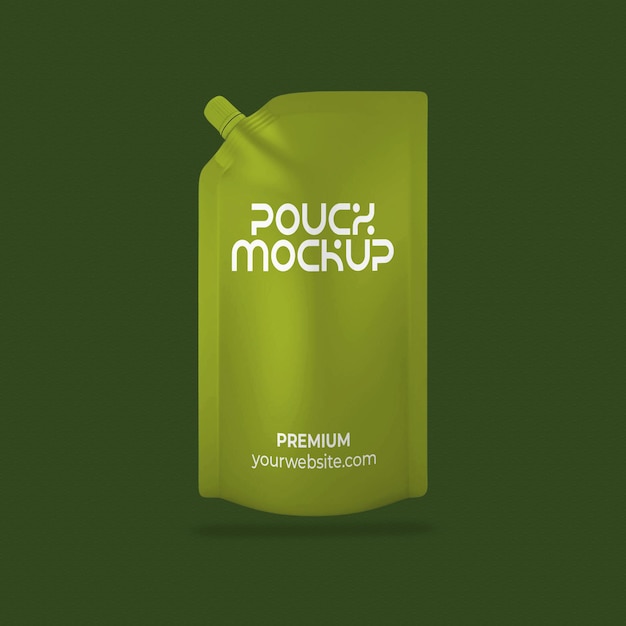 Modelo de saco de bolsa de fundo sólido
