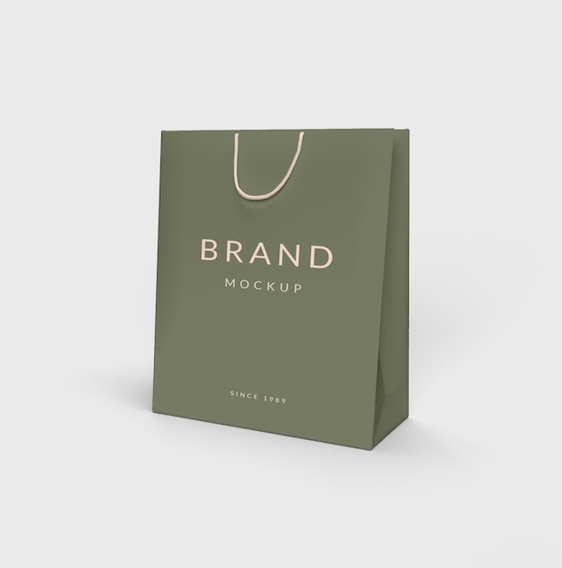Modelo de saco de papel