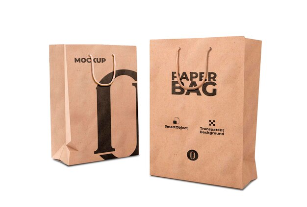 Modelo de saco de papel