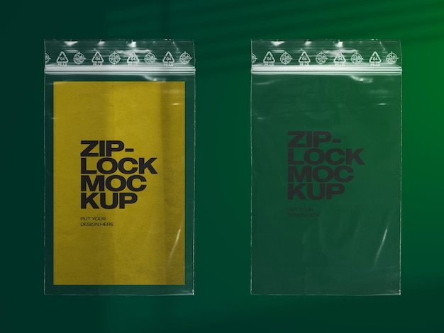 PSD modelo de saco de plástico ziplock para exibição de medicamentos e produtos