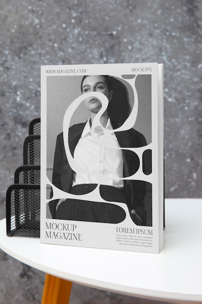 Modelo de suporte de revista