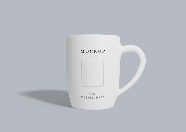 Modelo de taça branca