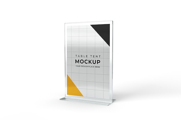 Modelo de tenda de mesa de acrílico