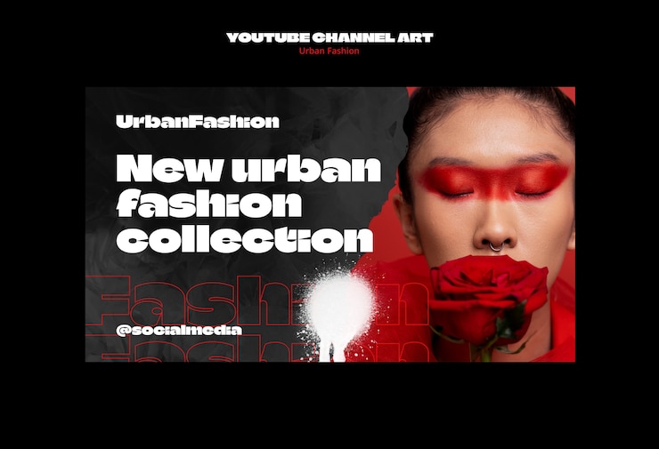 PSD modelo de tendências de moda urbana