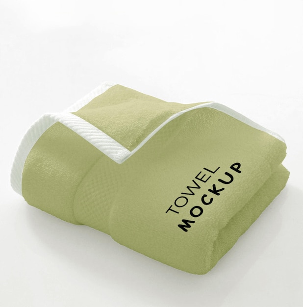 Modelo de toalha com estilo ecológico