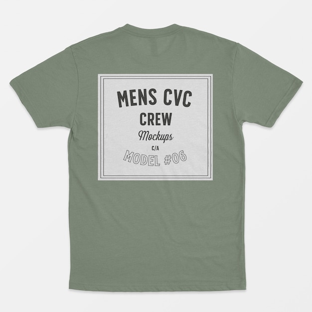 Modelo de tripulação de cvc para homem 06