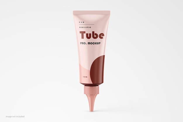 Modelo de tubo cosmético versátil de embalagem de produto de alta qualidade para apresentações impressionantes de produtos
