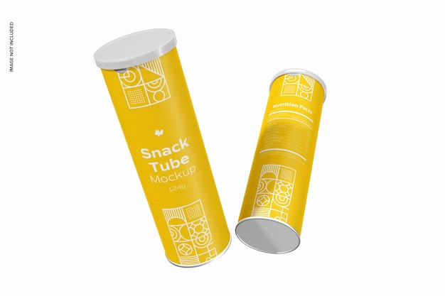 Modelo de tubo de lanche 124g, flutuante