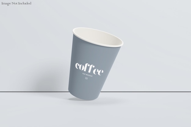 Modelo de xícara de café
