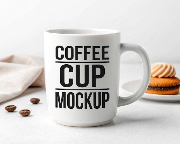 Modelo de xícara de café