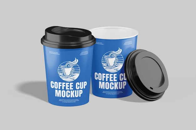 Modelo de xícara de café