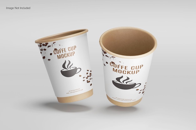 Modelo de xícara de café