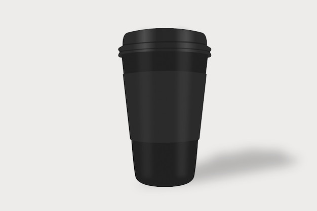 Modelo de xícara de café