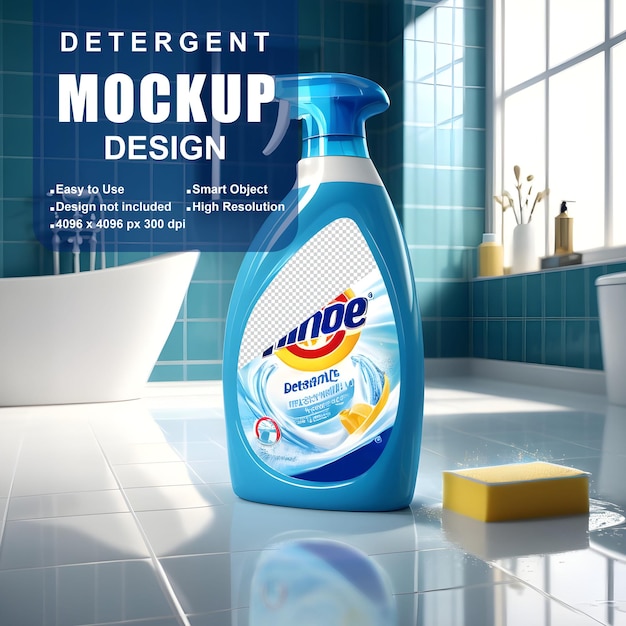 modelo de detergente
