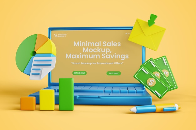 Modelo de diseño de banner de ventas