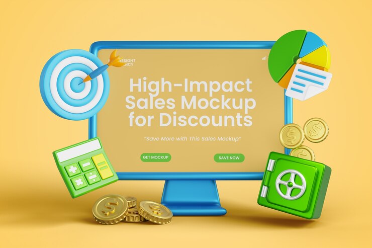 PSD modelo de diseño de banner de ventas