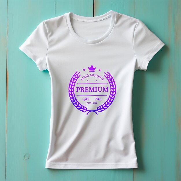 PSD modelo de diseño de la camiseta psd