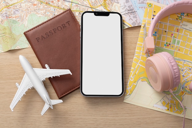 Modelo de dispositivo de pasaporte para visados nómadas